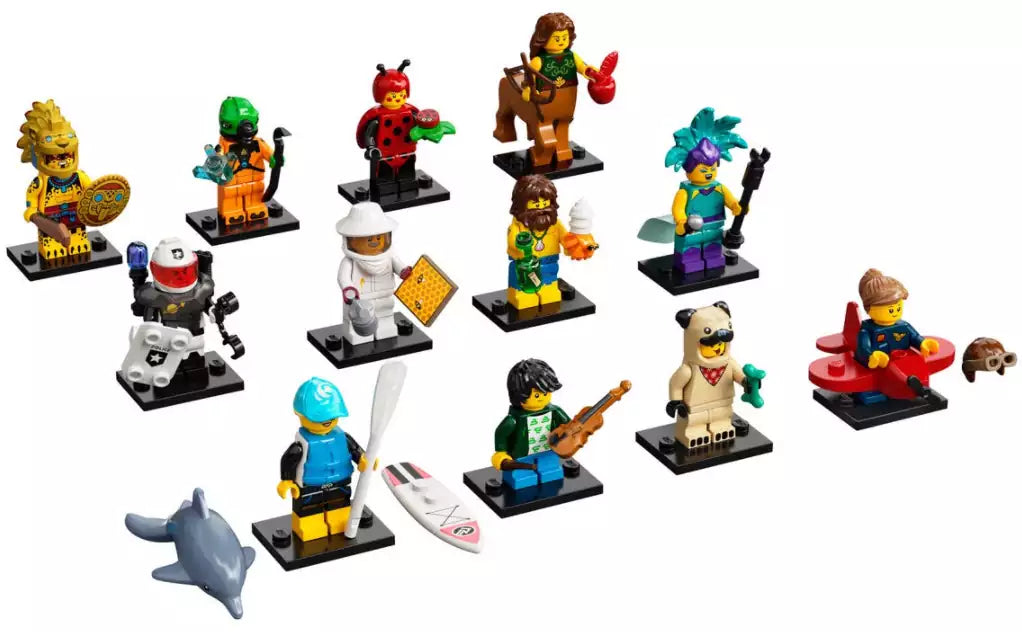 Inhalt: LEGO Minifiguren Serie 21 71029 Satz von 12 Minifiguren