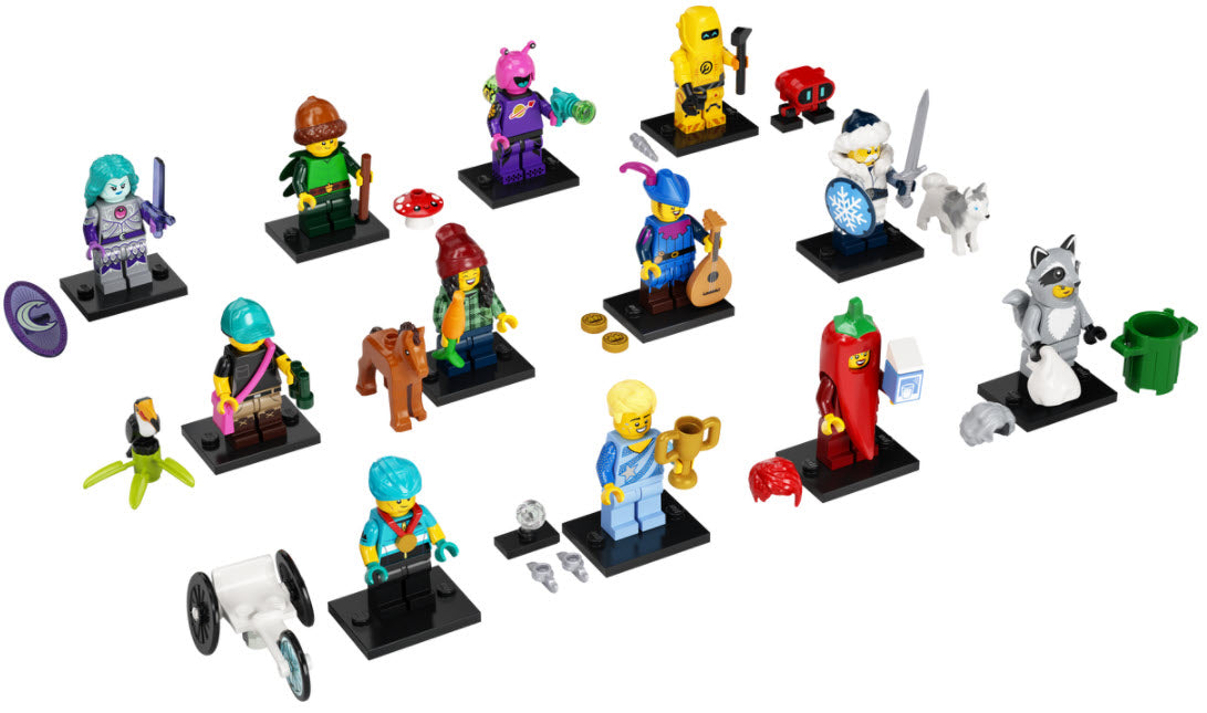 Inhalt: LEGO Minifiguren Serie 22 71032 Satz von 12 Minifiguren