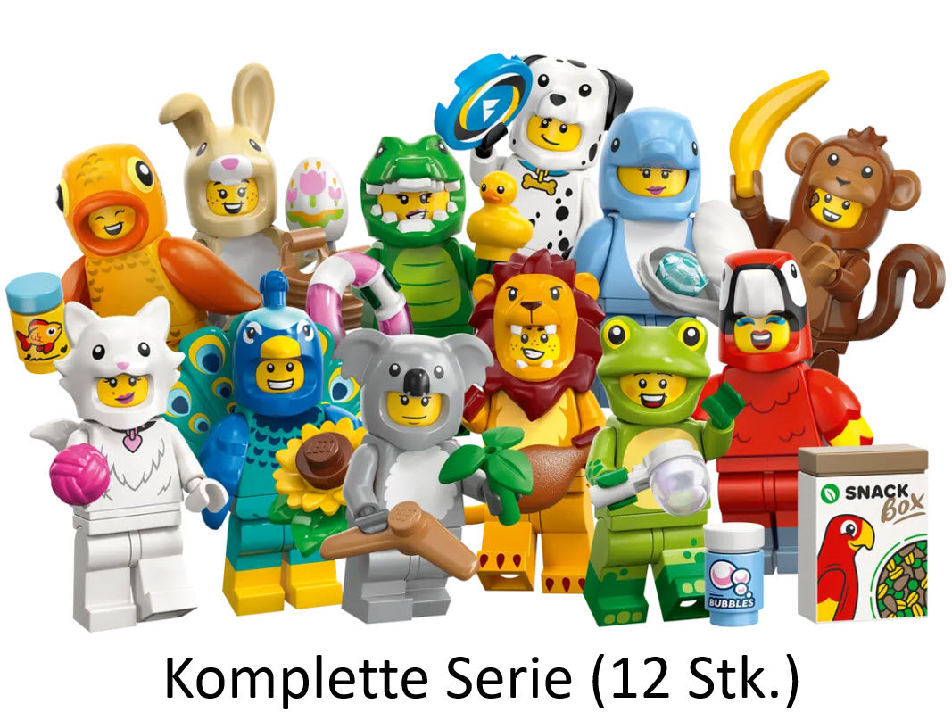 LEGO Minifiguren Tiere Serie 28 71051 Satz von 12 Minifiguren