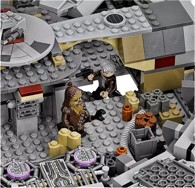LEGO Star Wars 75105 Millennium Falcon, Innenasicht