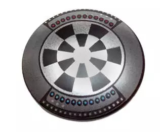 LEGO Star Wars 75902pb07 Schild (Dejarik Hologame Board), schwarz