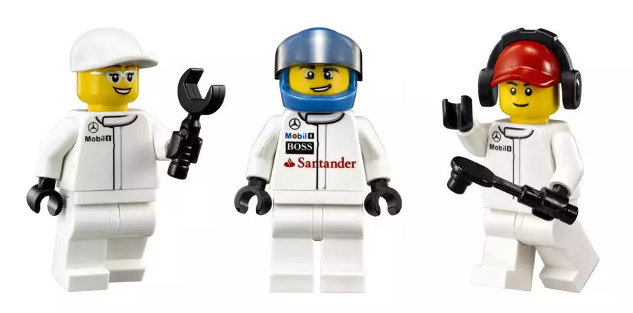 LEGO Speed Champions 75911 McLaren Mercedes Boxenstopp, Minifiguren