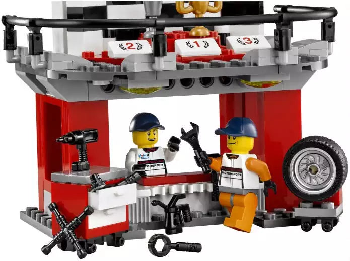 LEGO Speed Champions 75912 Porsche 911 GT Ziellinie, Detail 1