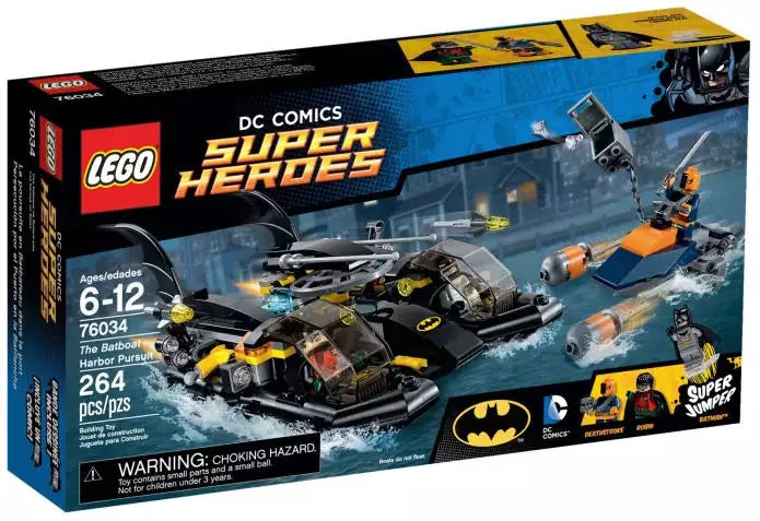 LEGO Super Heroes 76034 Die Batboat-Verfolgungsjagd im Hafen