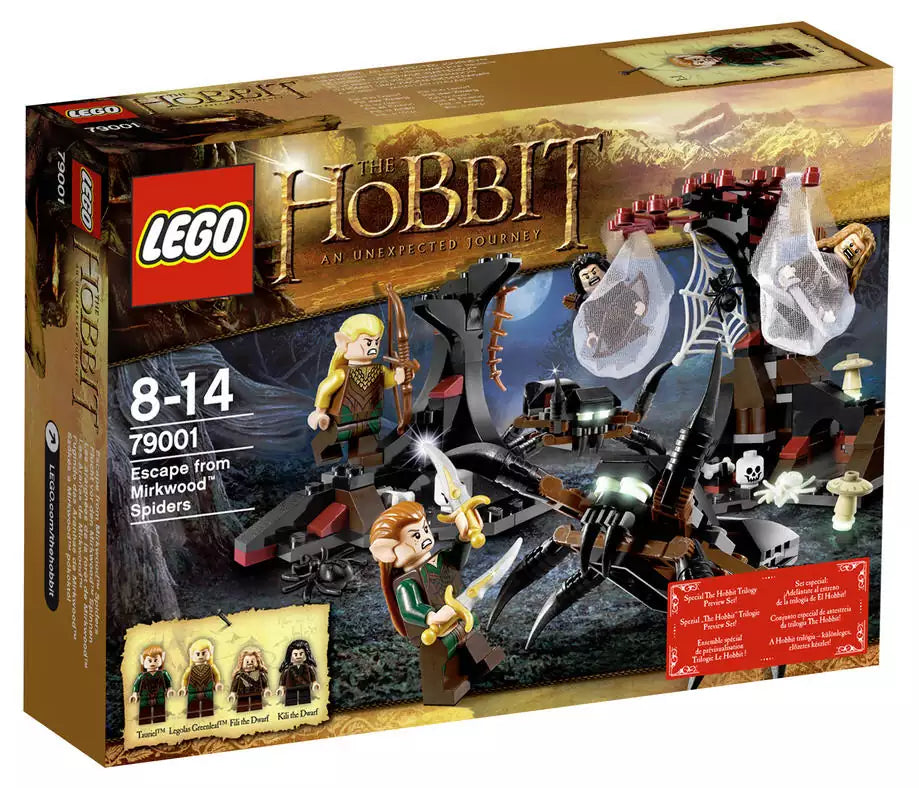LEGO The Hobbit 79001 Flucht vor den Mirkwood Spinnen
