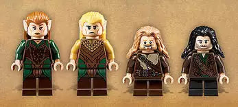 LEGO The Hobbit 79001 Flucht vor den Mirkwood Spinnen