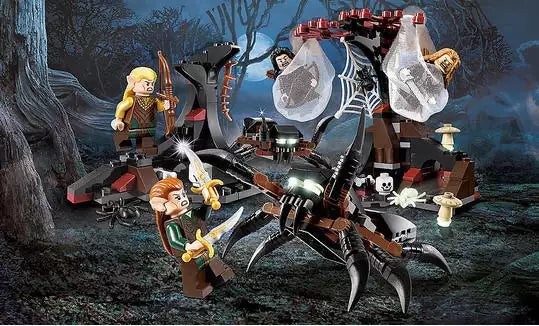 LEGO The Hobbit 79001 Flucht vor den Mirkwood Spinnen