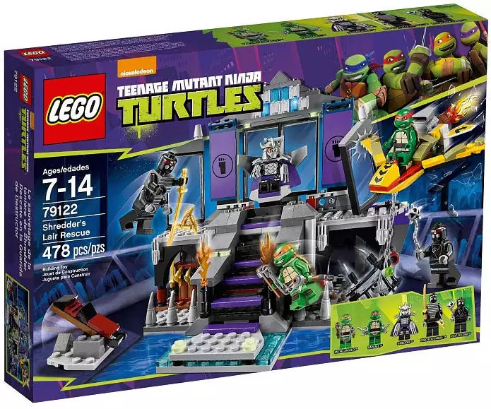 LEGO TMNT 79122 Rettung aus Shredders Versteck