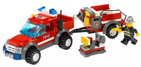 LEGO City 7942 Feuerwehr Pick-up