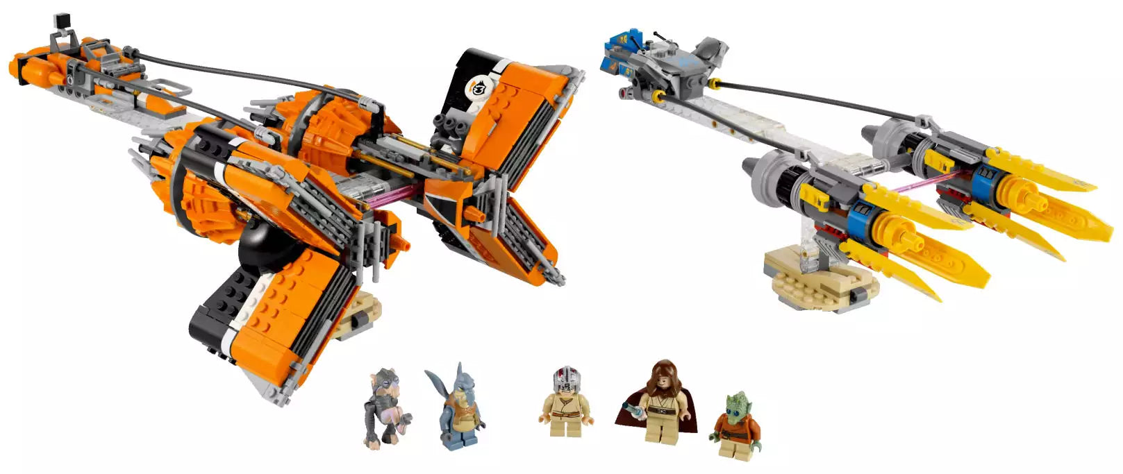 LEGO Star Wars 7962 Anakins & Sebulbas Podracer