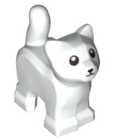 LEGO Tiere 80686pb01 Kätzchen, weiß
