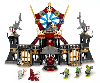 LEGO Atlantis 8078 Große Haifestung