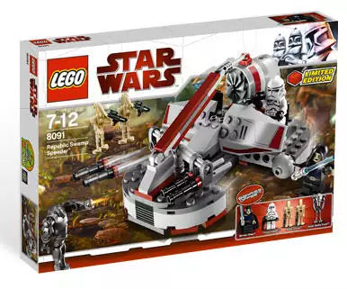 LEGO Star Wars 8091 Republic Swamp Speeder-LIMITED EDITION