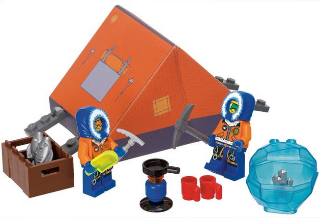 Inhalt: LEGO City 850932 Arktis Zubehör-Set