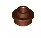 LEGO Platten 85861 Platte rund 1x1 mit Loch, rotbraun