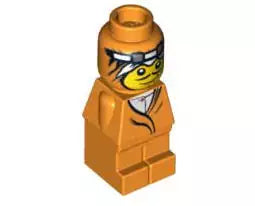 LEGO Microfiguren 85863pb008 Abenteurer, orange