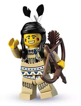 LEGO Minifiguren Serie 1  8683-12 Indianerin