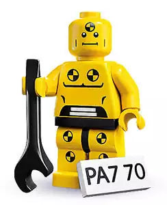LEGO Minifiguren Serie 1  8683-15 Abriss-Dummy