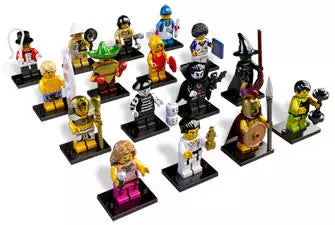 LEGO Minifiguren Serie 2  8684 Alle 16 Minifiguren