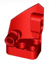 LEGO Technic 87086 Paneel #2B (3x5), rot