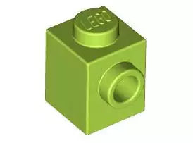 LEGO Sondersteine 87087 Stein 1x1 mit Noppe an einer Seite, lindgrün