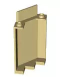 LEGO Wandelemente 87421 Eckwand 3x3x6, beige