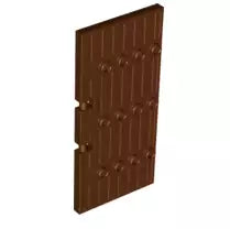 LEGO Türen und Fenster 87601 Torflügel 1x5x8 1/2, rotbraun