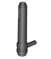 LEGO Träger 87617 Zylinder 1x5 1/2 mit Reibung, schwarz