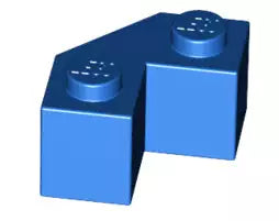 LEGO Sondersteine 87620 Eckstein 2x2, blau