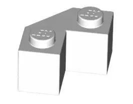 LEGO Sondersteine 87620 Eckstein 2x2, weiß
