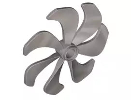 LEGO Luftfahrt 87751 Propeller mit 7 Blättern 6D, mattsilber