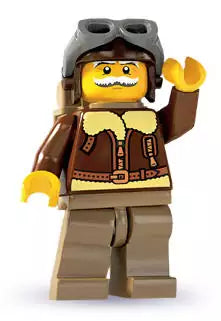 LEGO Minifiguren Serie 3  8803-12 Pilot