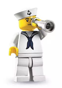 LEGO Minifiguren Serie 4  8804-10 Matrose