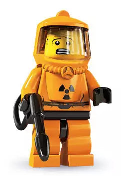 LEGO Minifiguren Serie 4  8804-14 Gefahrengutbeauftragter