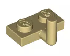 LEGO Sonderplatten 88072 Platte 1x2 mit Haken, beige