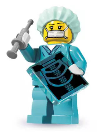 LEGO Minifiguren Serie 6 8827-06 Chirurgin