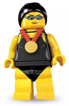 LEGO Minifiguren Serie 7 8831-13 Schwimmchampion