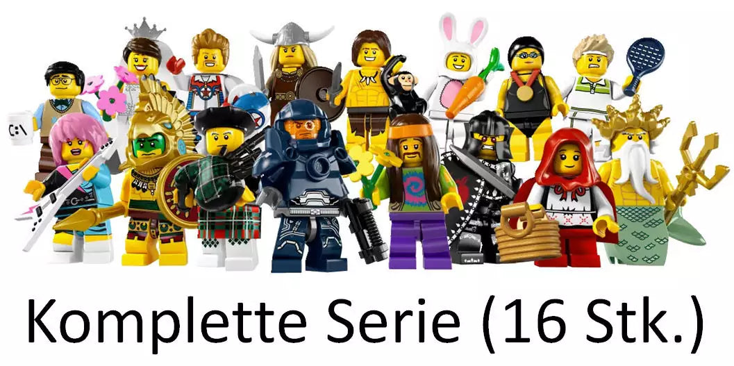LEGO Minifiguren Serie 7  8831 Alle 16 Minifiguren