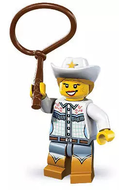 LEGO Minifiguren Serie 8 8833-16 Cowgirl