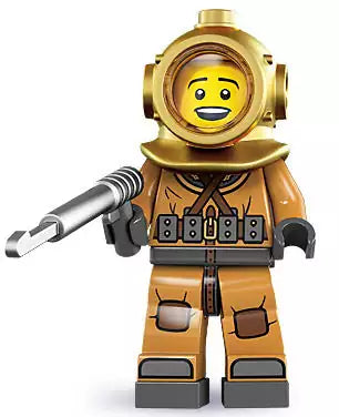 LEGO Minifiguren Serie 8 8833-06 Tiefseetaucher
