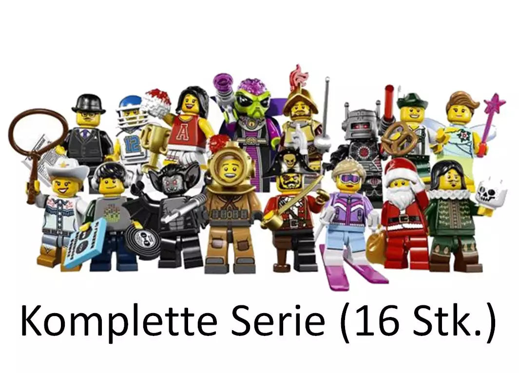 LEGO Minifiguren Serie 8  8833 Alle 16 Minifiguren