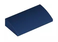 LEGO Schrägsteine 88930 Bogenstein 2x4x2/3 ohne Noppen, dunkelBlau