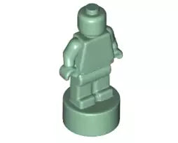 LEGO Minifiguren Zubehör 90398 Statuette, sandgrün