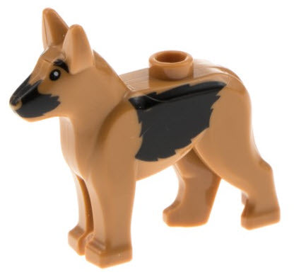 LEGO Tiere 92586pb04 Deutscher Schäferhund