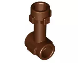 LEGO Stangen 92690 Stab mit 3 Noppen 1L, rotbraun