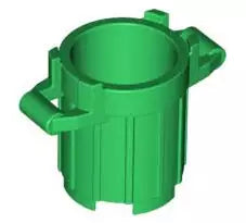 LEGO Behälter 92926 Mülleimer, grün