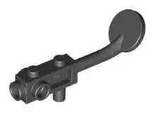 LEGO Minifiguren Zubehör 93106 Metalldetektor, schwarz