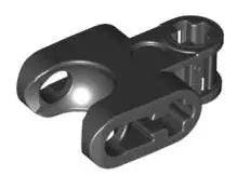 LEGO Technic 93571 Gelenkverbinder 2x3 mit Kugelaufnahme, schwarz