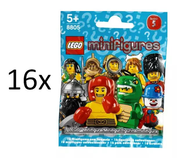 LEGO Minifiguren Serie 5  8805 Alle 16 Minifiguren