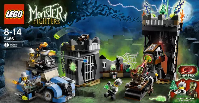 LEGO Monster Fighters 9466 Labor des verrückten Wissenschaftlers
